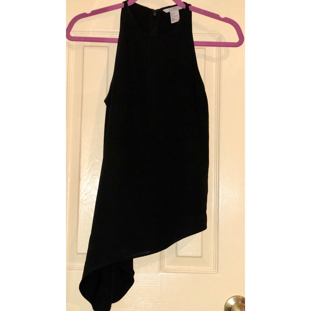 Asymmetrical black work/going out go to